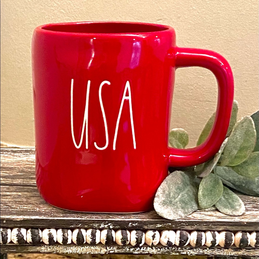 Rae Dunn New Release Red USA Patriotic Mug. 🇺🇸